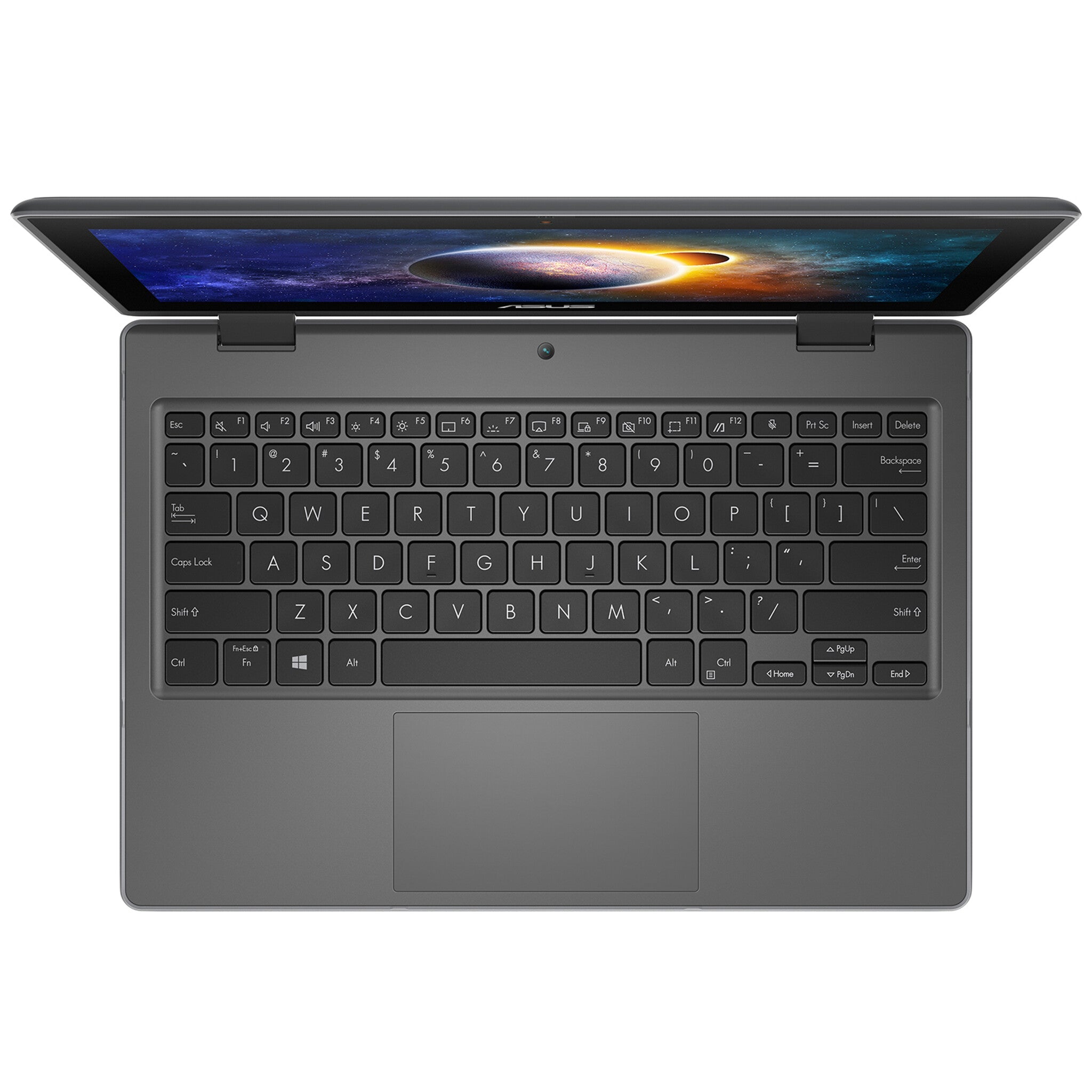 ASUS BR1100F Hybrid (2-in-1) - 29.5 cm (11.6") - Touchscreen - Intel® Celeron® N N4500 - 4 GB DDR4-SDRAM - 128 GB SSD - Wi-Fi 6 - Windows 11 Pro Education - Grey - Open Box
