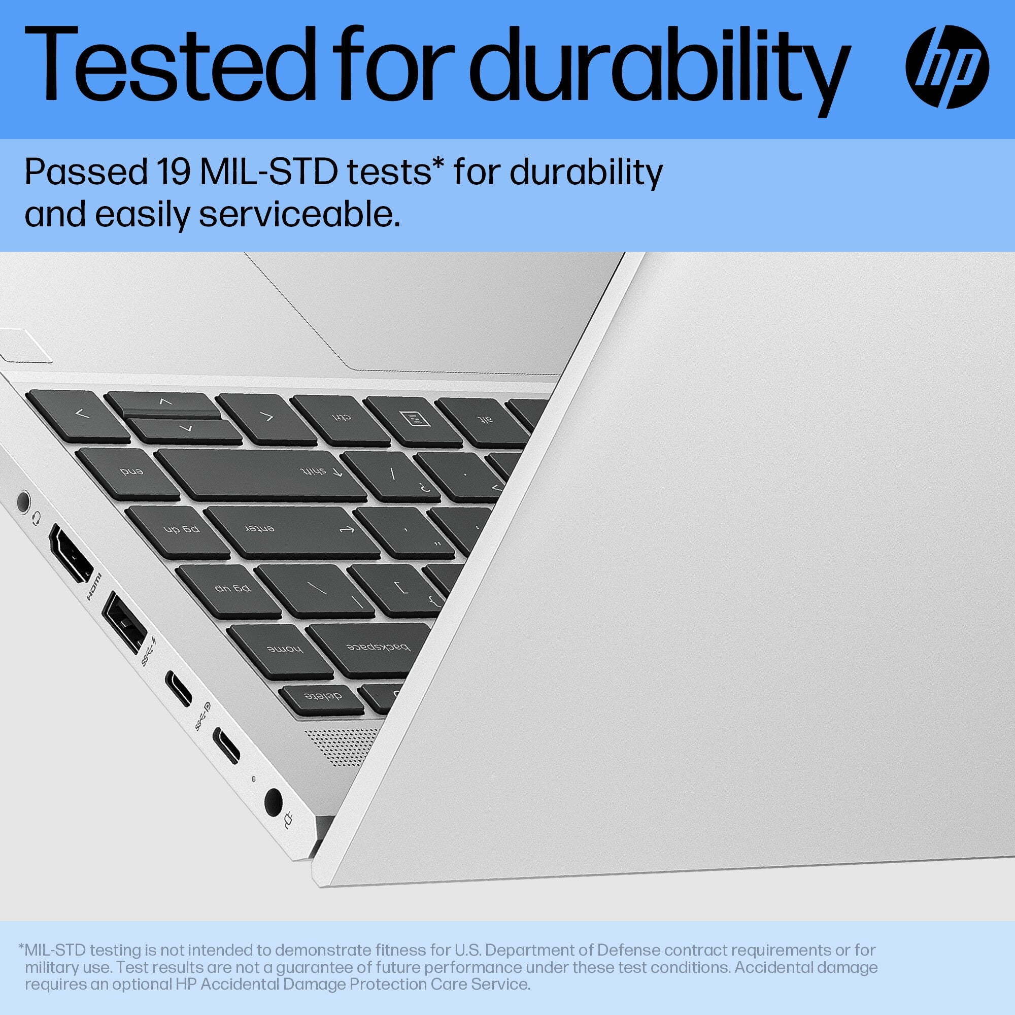 HP ProBook 440 14 G10 Laptop - 35.6 cm (14") - Intel® Core™ i5-1335U - 8 GB DDR4-SDRAM - 256 GB SSD - Wi-Fi 6E - Windows 11 Pro - Silver