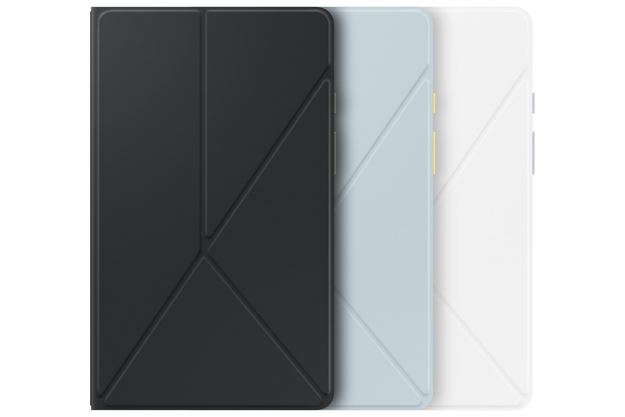 Samsung Folio Book Cover for Galaxy Tab A9 in White