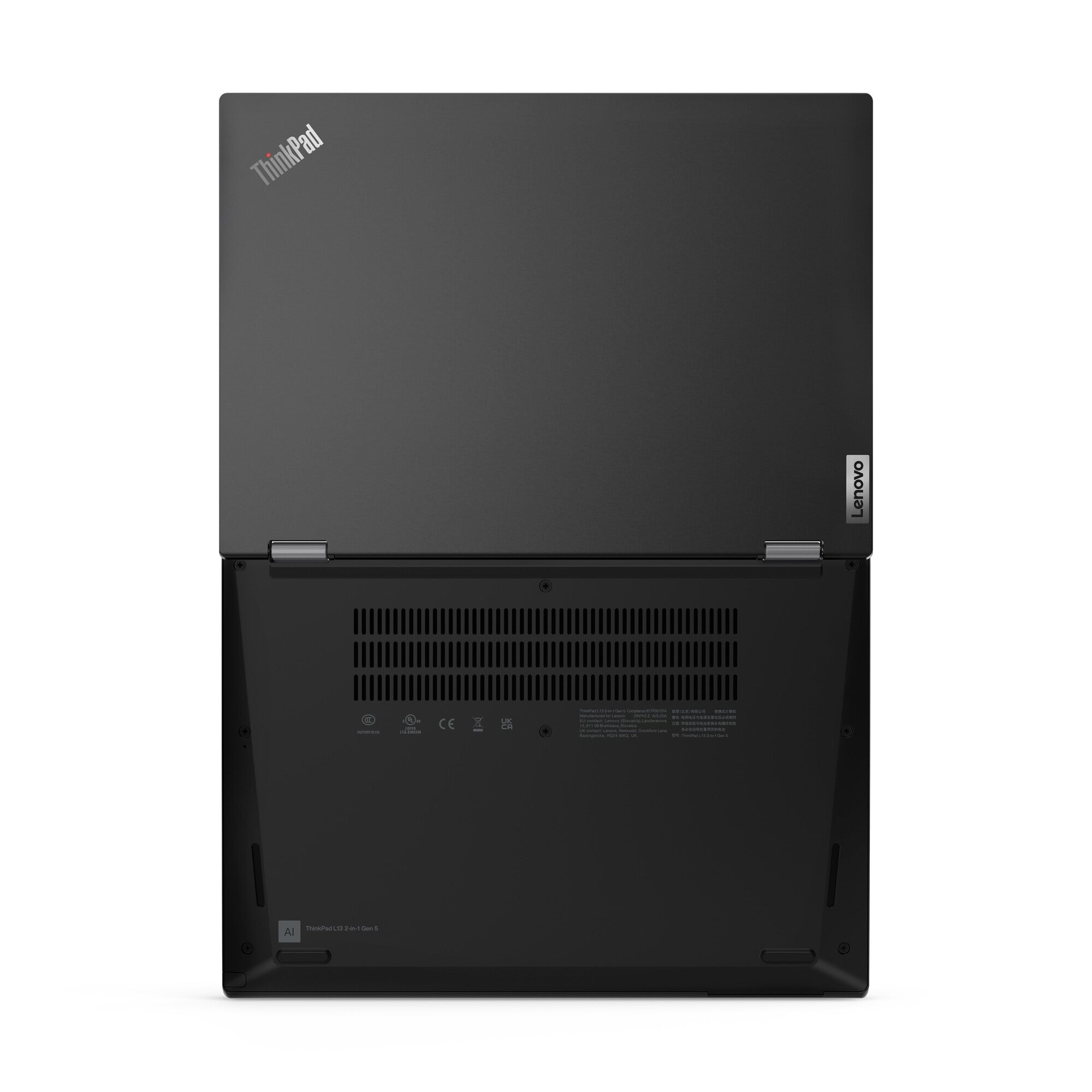 Lenovo ThinkPad L13 Hybrid (2-in-1) - 33.8 cm (13.3") - Touchscreen - Intel Core Ultra 7 155U - 16 GB LPDDR5-SDRAM - 512 GB SSD - Wi-Fi 6E - Windows 11 Pro - Black