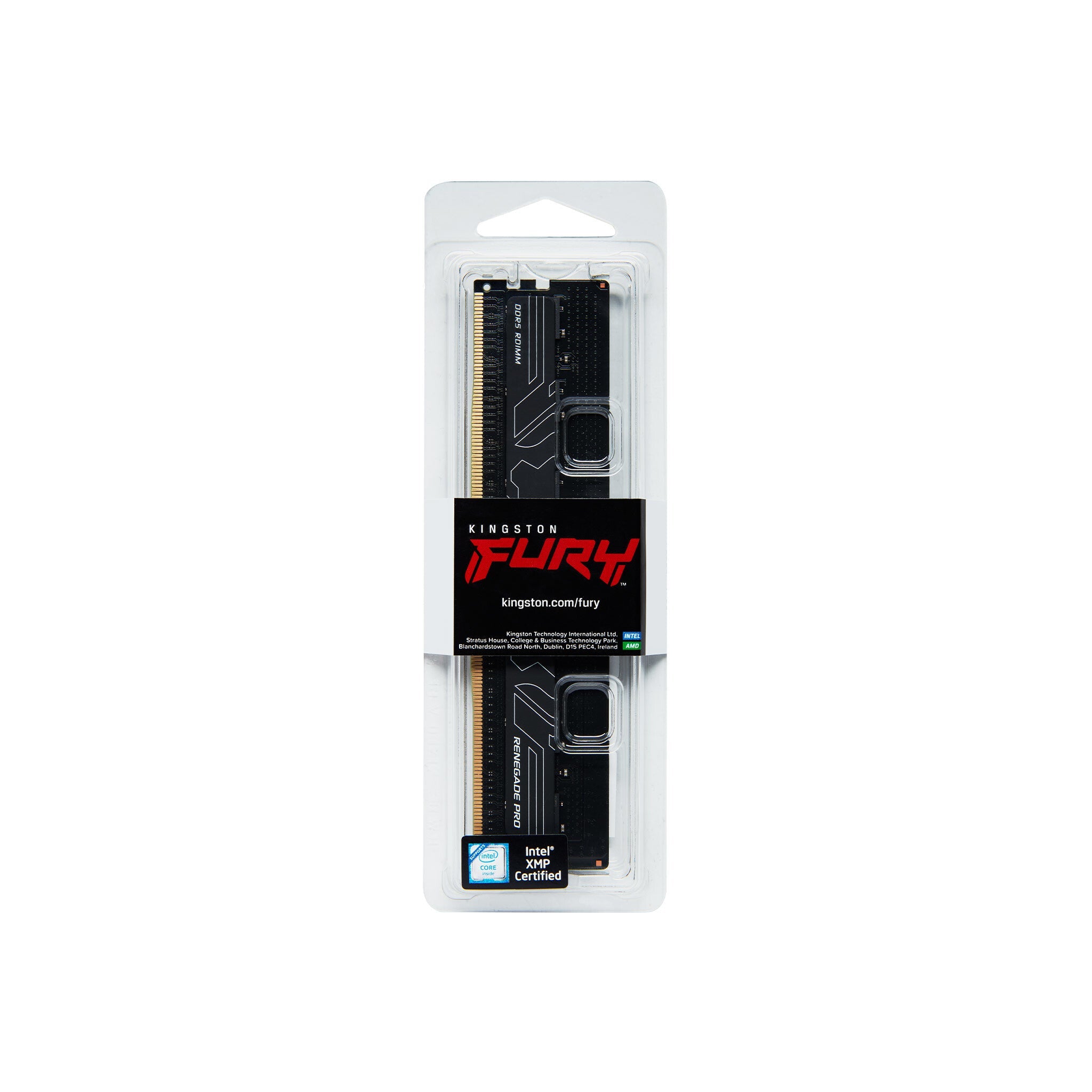 Kingston Technology FURY Renegade Pro XMP - 32 GB 1 x 32 GB 5600MT/s DDR5 ECC memory module