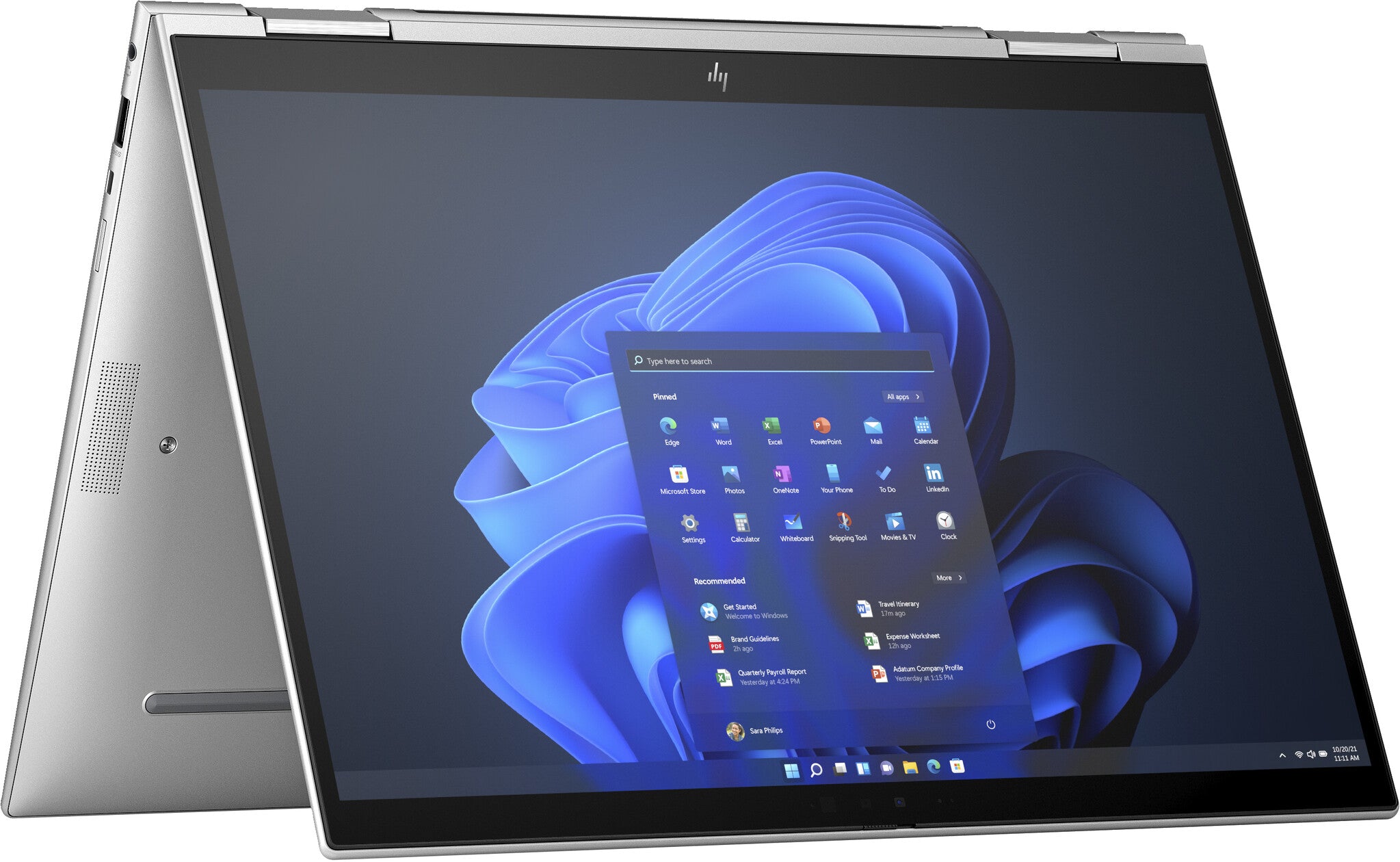 HP Elite x360 1040 G10 Hybrid (2-in-1) - 35.6 cm (14") - Touchscreen - Intel® Core™ i7-1355U - 16 GB LPDDR5-SDRAM - 512 GB SSD - Wi-Fi 6E - Windows 11 Pro - Silver