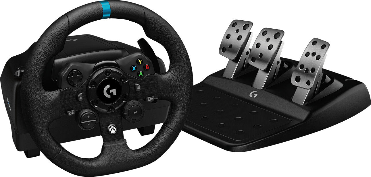 Logitech G G923 - USB Wired Racing Wheel + Pedals for PC / Xbox Series X|S