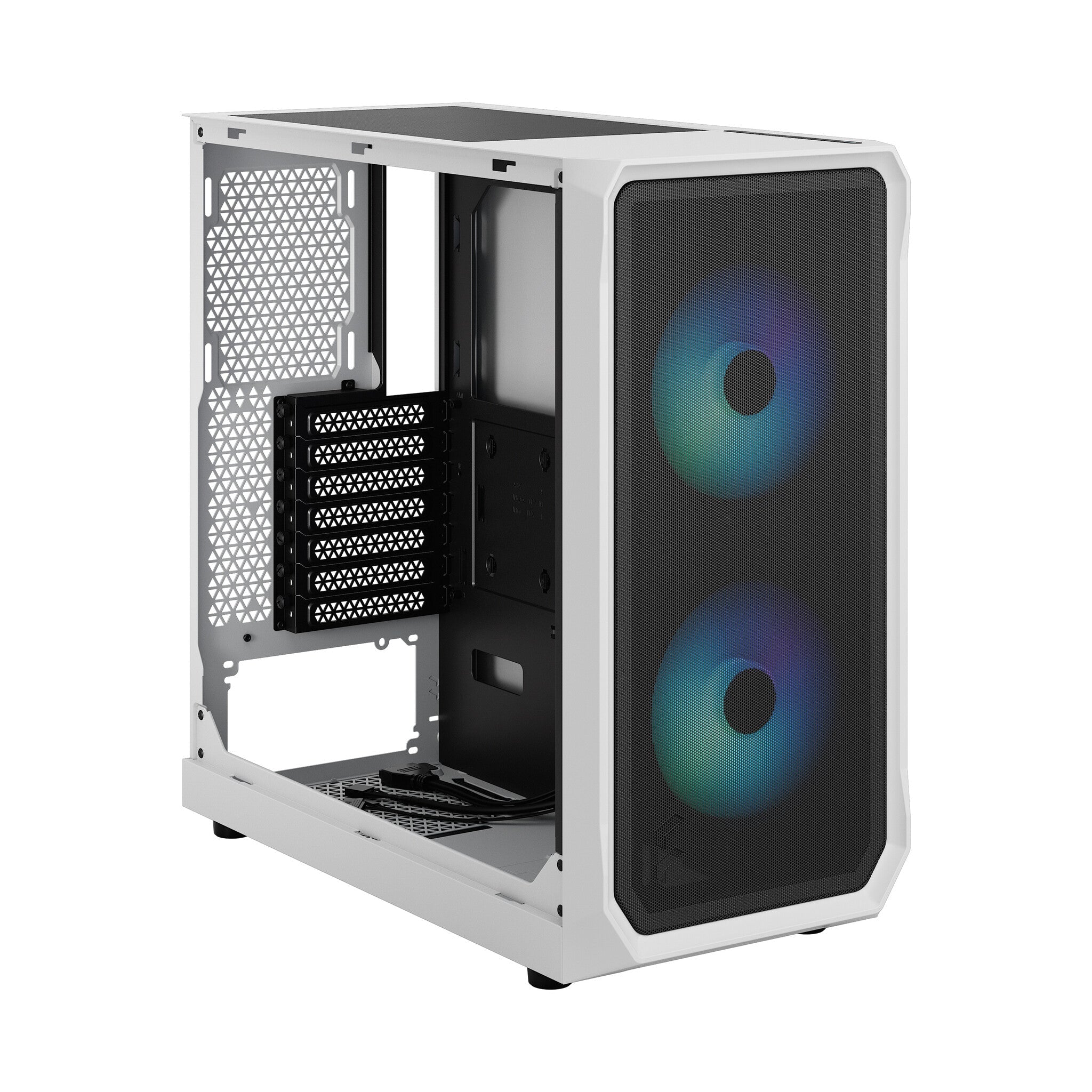 Fractal Design Focus 2 RGB - ATX Mid Tower Case in White