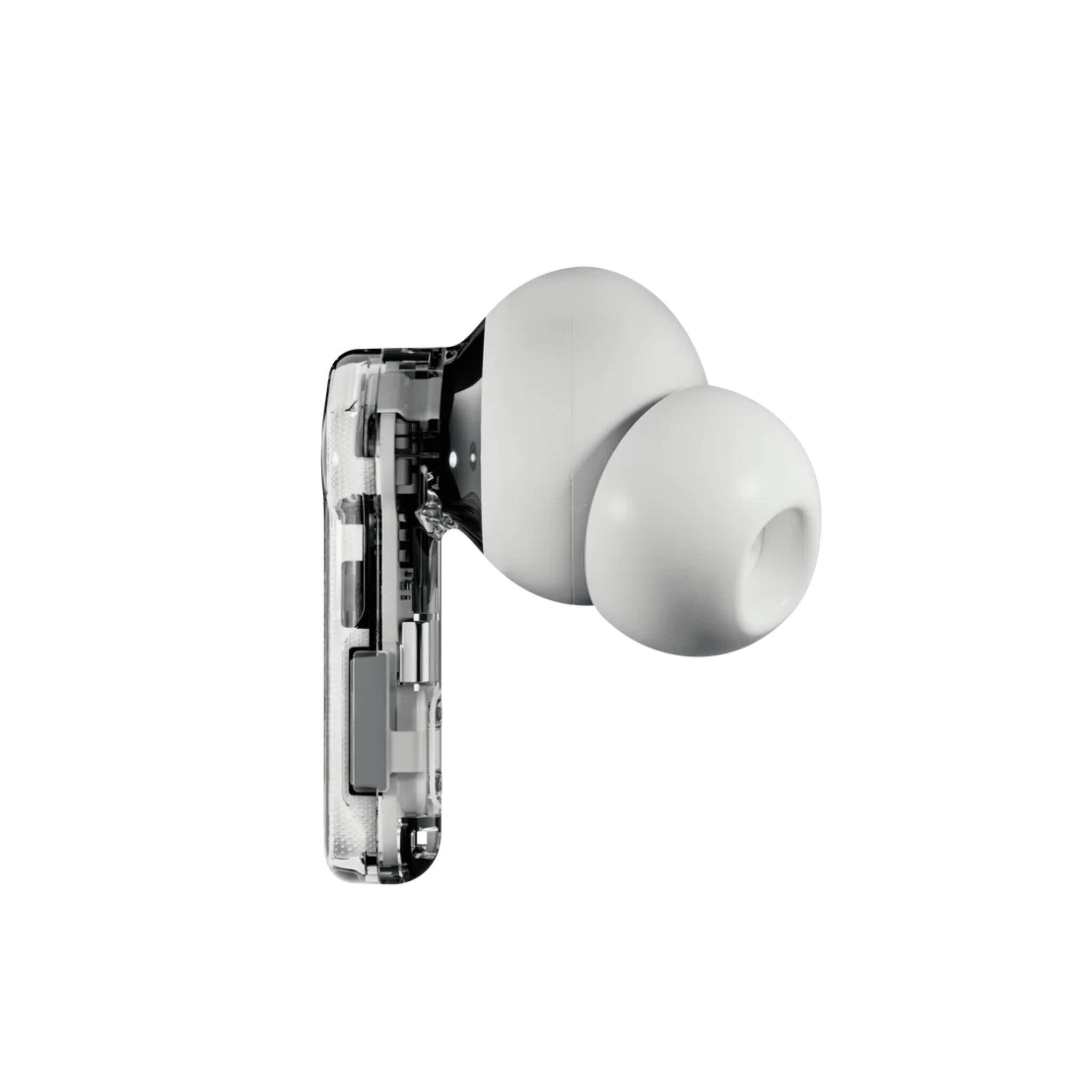Nothing Ear (a) - True Wireless Stereo (TWS) In-ear Bluetooth Earbuds in Transparent / White