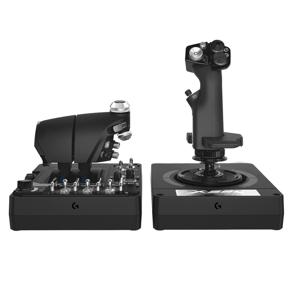 Logitech G - G X56 HOTAS RGB - Wired USB Throttle + Joystick for PC