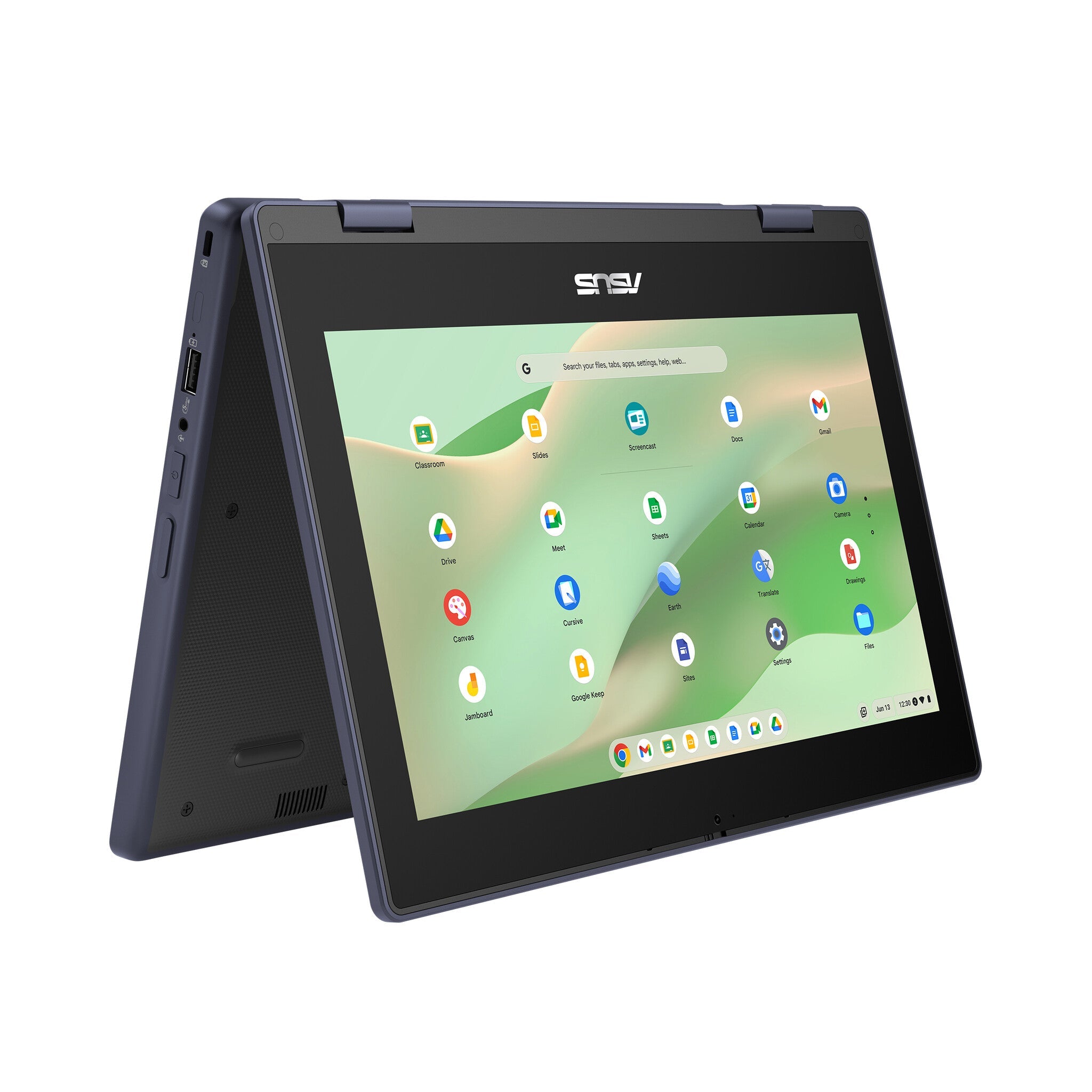 ASUS Chromebook CZ11 Flip - 29.5 cm (11.6") - Touchscreen - MediaTek Kompanio 520 - 4 GB LPDDR4x-SDRAM - 64 GB eMMC - Wi-Fi 6 - ChromeOS - Grey