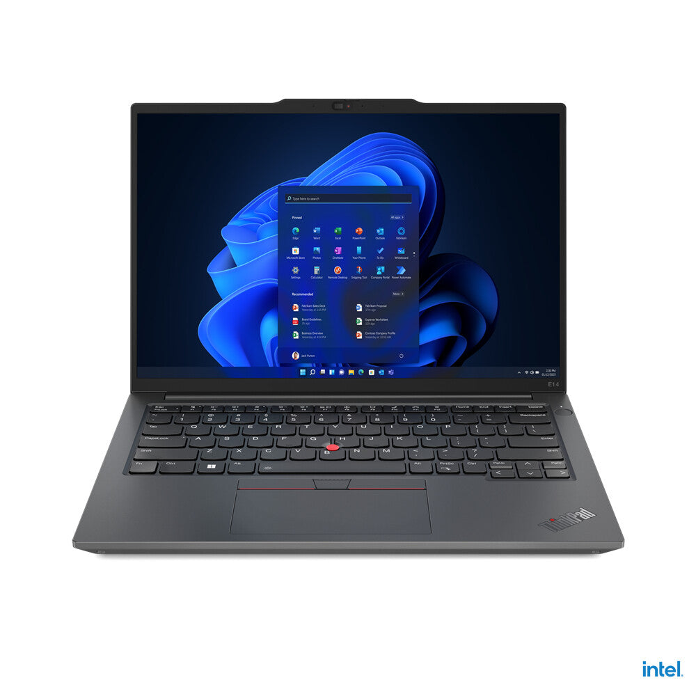 Lenovo ThinkPad E14 Gen 5 (Intel) Intel® Core™ i7 i7-13700H Laptop 35.6 cm (14") WUXGA 16 GB DDR4-SDRAM 512 GB SSD Wi-Fi 6 (802.11ax) Windows 11 Pro Black