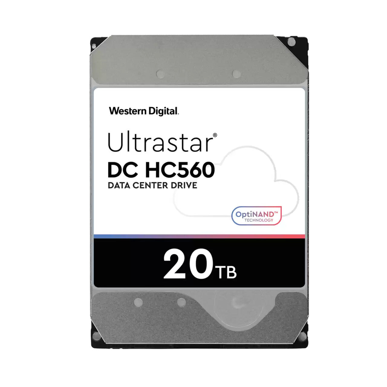 Western Digital Ultrastar DC HC560 - 7.2K RPM 3.5" SAS / Serial ATA II HDD - 20 TB