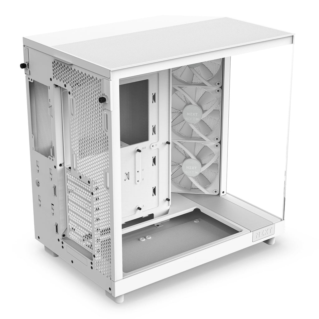 NZXT H6 Flow RGB - ATX Mid Tower Case in White