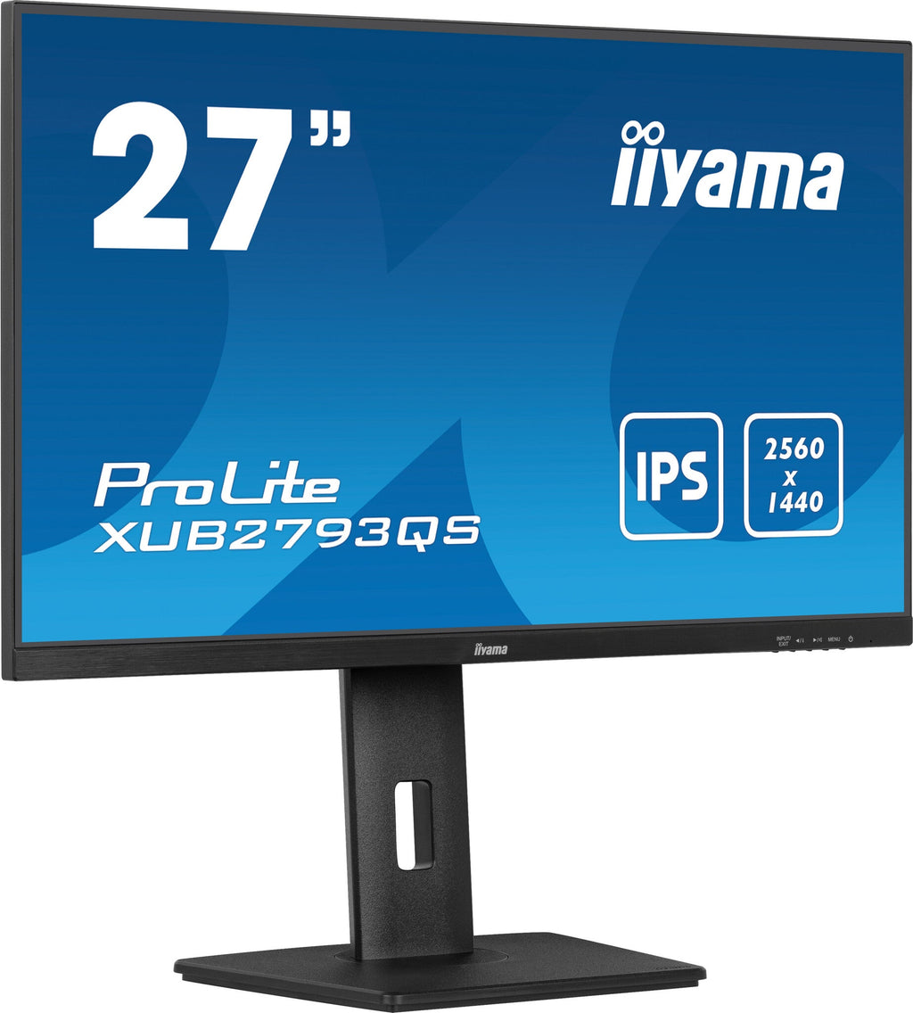 iiyama ProLite XU2793QS-B6 - 68.6 cm (27") - 2560 x 1440 pixels 2K Ultra HD LED Monitor