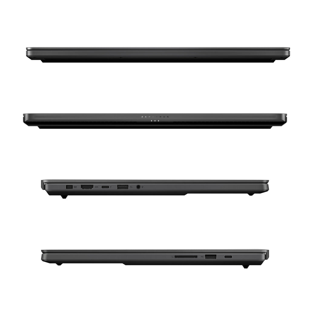 ASUS ROG Zephyrus G16 Laptop - 40.6 cm (16") - Intel Core Ultra 9 185H - 32 GB LPDDR5x-SDRAM - 1 TB SSD - NVIDIA GeForce RTX 4070 - Wi-Fi 6E - Windows 11 Home - Grey