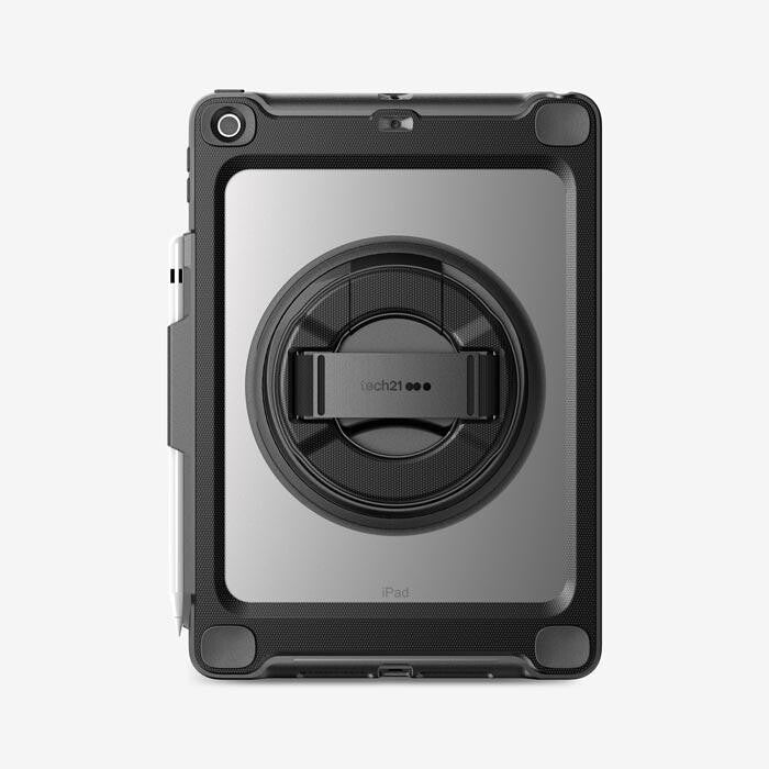 Tech21 Evo Max Hand Strap Cover for 10.2" iPad in Black