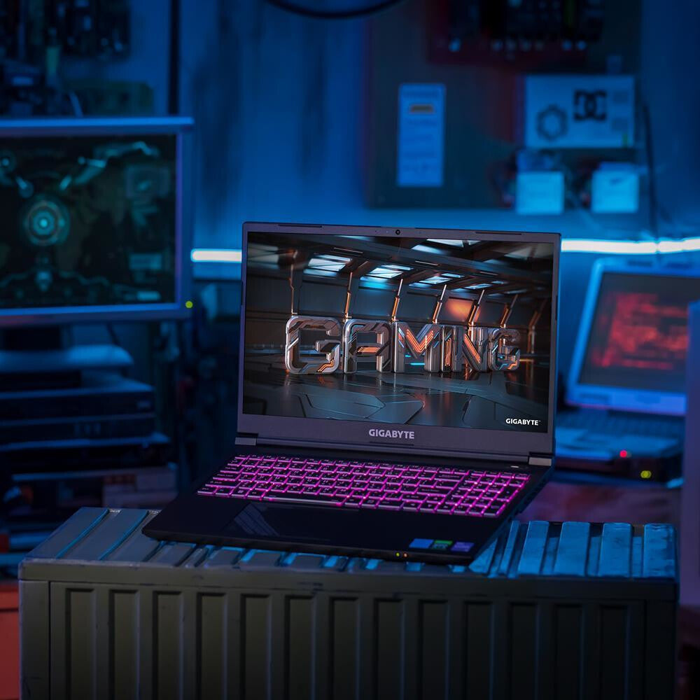 Gigabyte G5 KF5 Gaming Laptop - 39.6 cm (15.6") - Intel® Core™ i5-13500H - 16 GB DDR5-SDRAM - 512 GB SSD - NVIDIA GeForce RTX 4060 - Wi-Fi 6E - Windows 11 Home - Black