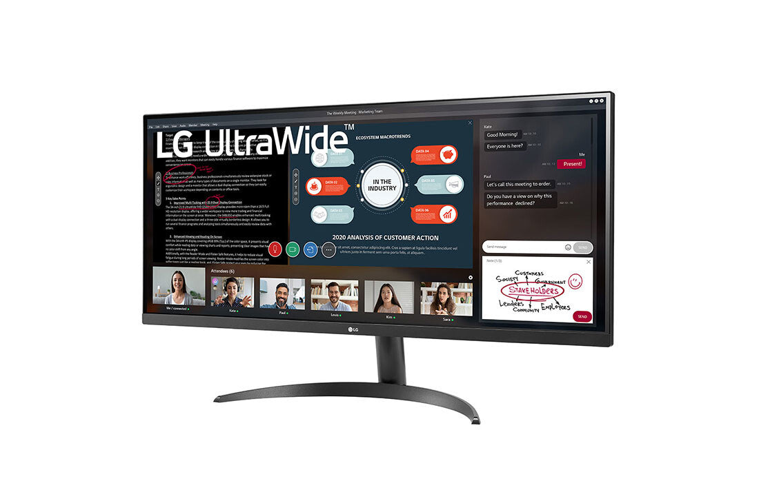 LG 34WP500-B - 86.4 cm (34") - 2560 x 1080 pixels UltraWide FHD LED Monitor
