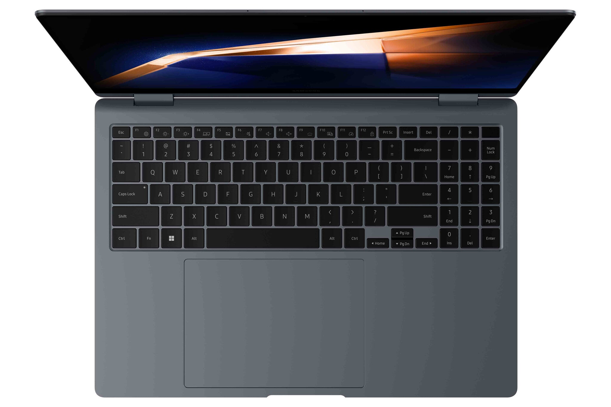 Samsung Galaxy Book4 Pro 360 Laptop - Touchscreen - 40.6 cm (16") - Intel Core Ultra 7 155H - 16 GB LPDDR5x-SDRAM - 512 GB SSD - Wi-Fi 6E - Windows 11 Pro - Grey