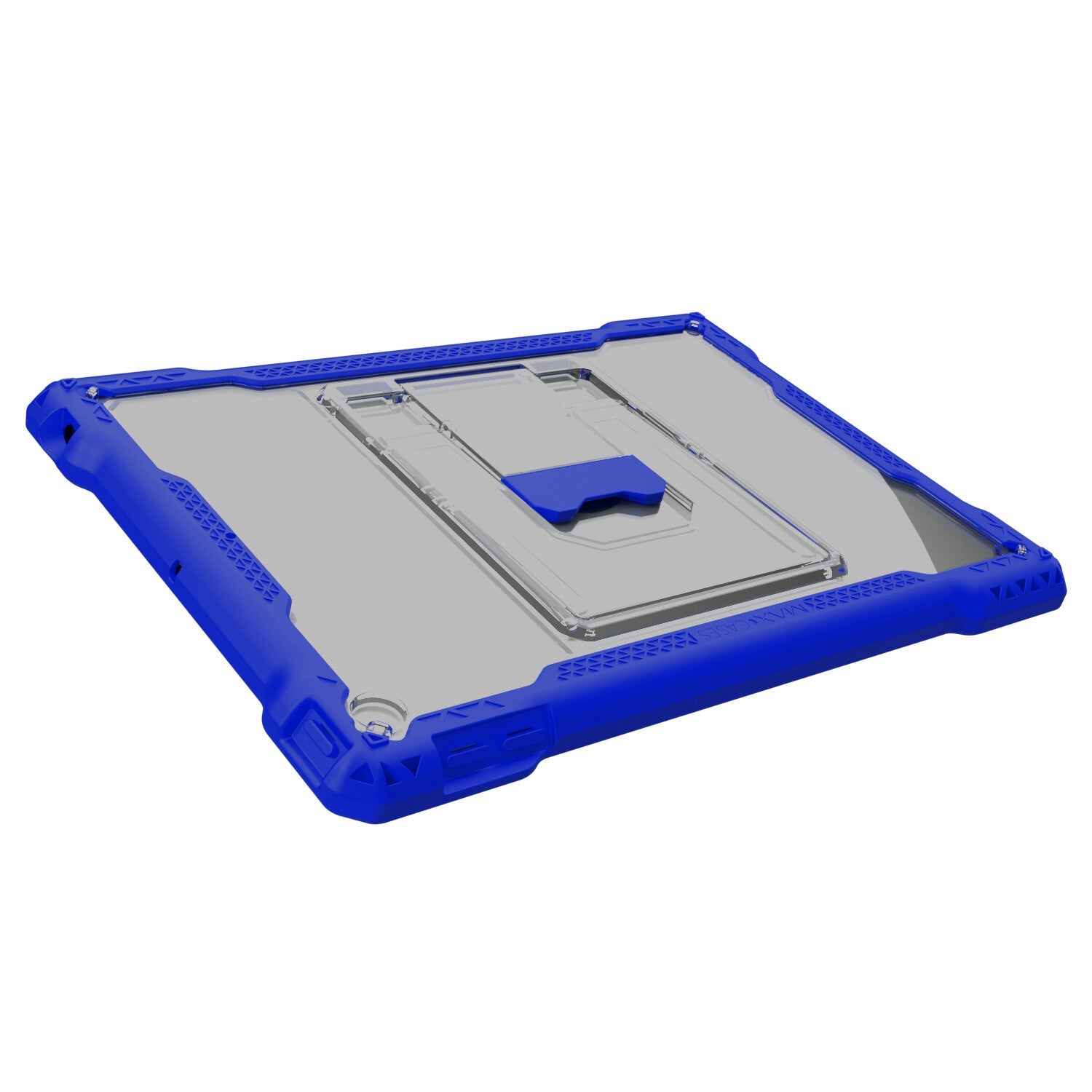 MAXCases Shield Extreme-X Cover for 10.2" iPad in Blue / Transparent