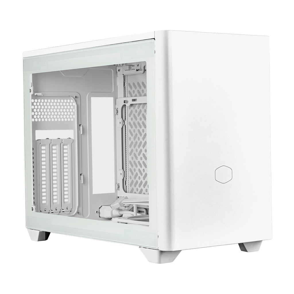 Cooler Master MasterBox NR200P V2 - Mini ITX Desktop Case in White