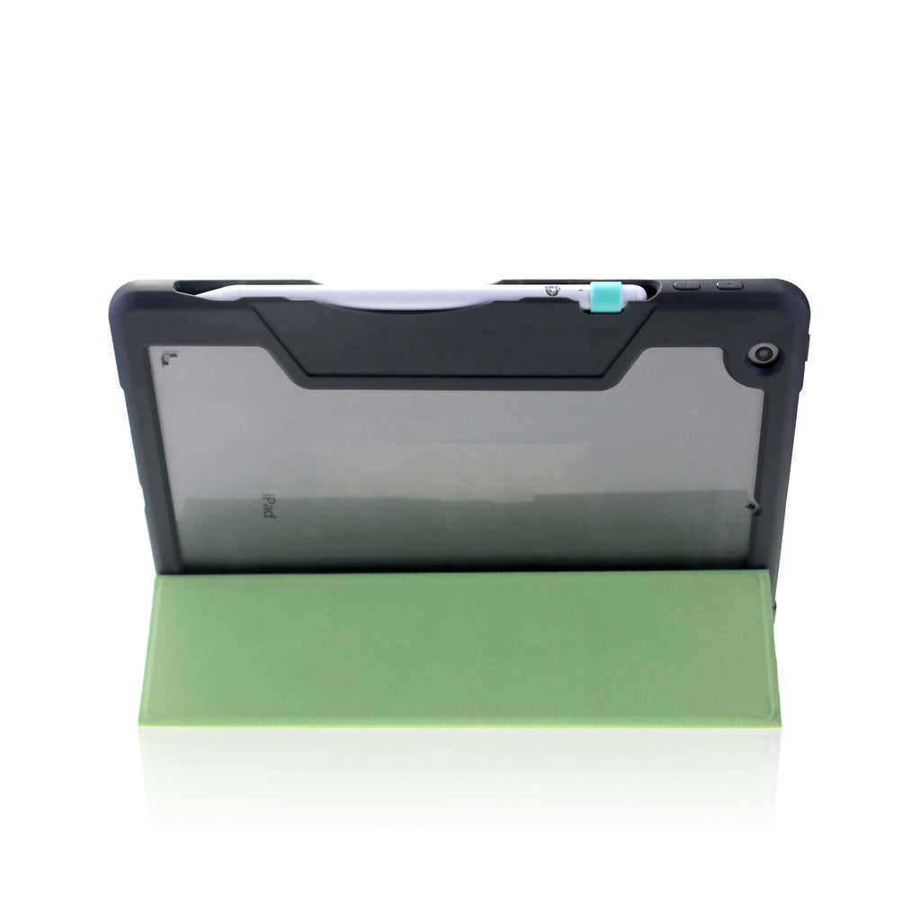 DEQSTER Rugged Case #RQ1 (2021) for 10.2" iPad in Green