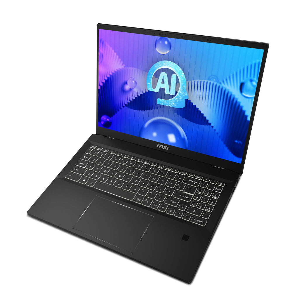MSI Summit E16 AI Studio Hybrid (2-in-1) - 40.6 cm (16") - Touchscreen - Intel Core Ultra 7 155H - 32 GB LPDDR5-SDRAM - 1 TB SSD - NVIDIA GeForce RTX 4050 - Wi-Fi 7 - Windows 11 Pro - Black