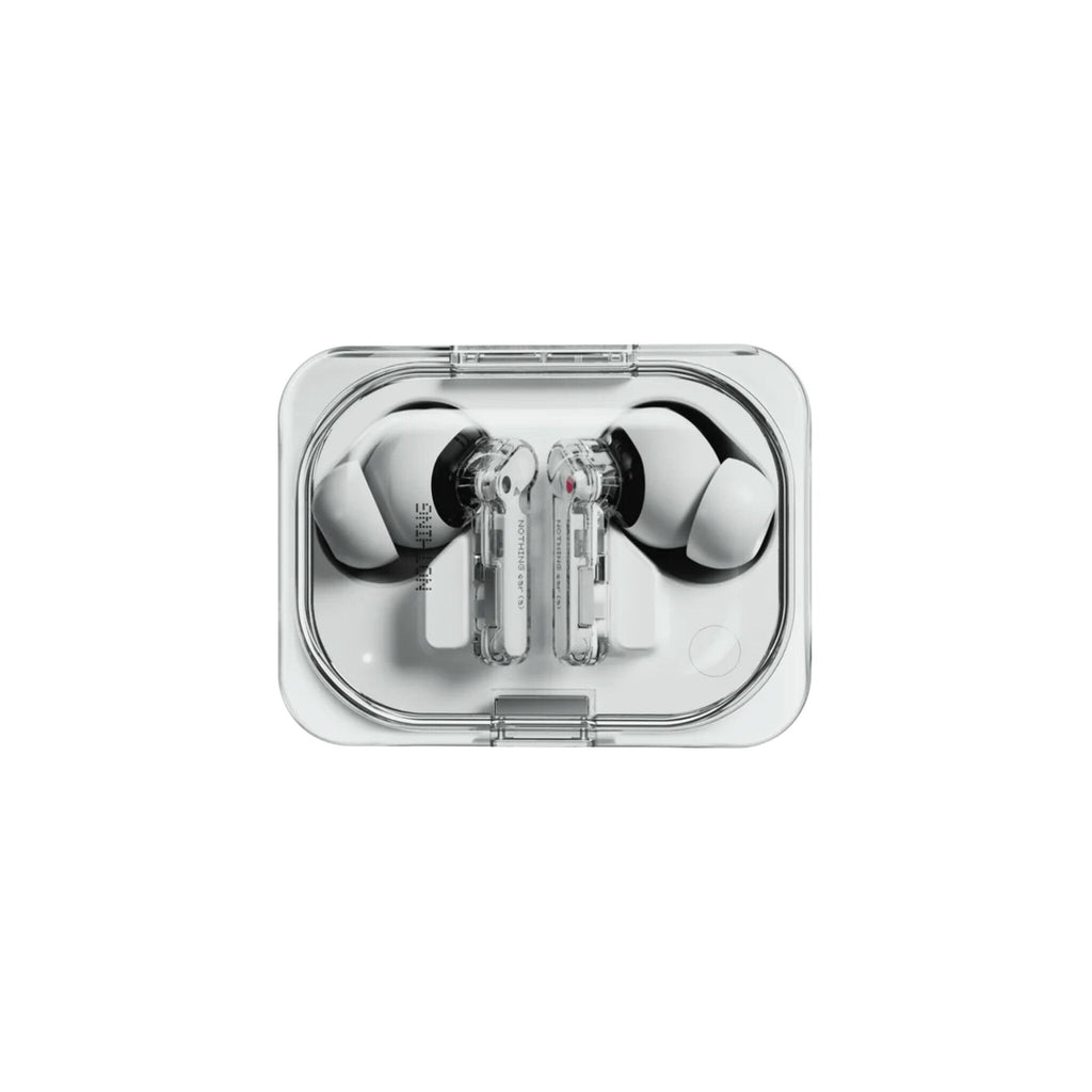 Nothing Ear (a) - True Wireless Stereo (TWS) In-ear Bluetooth Earbuds in Transparent / White