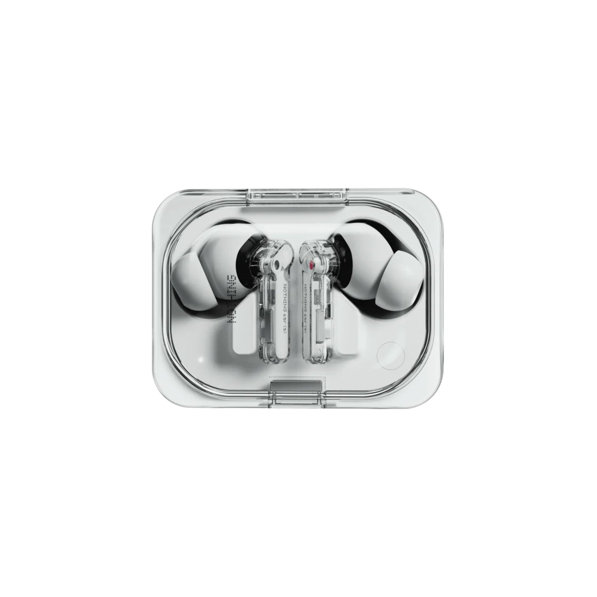 Nothing Ear (a) - True Wireless Stereo (TWS) In-ear Bluetooth Earbuds in Transparent / White