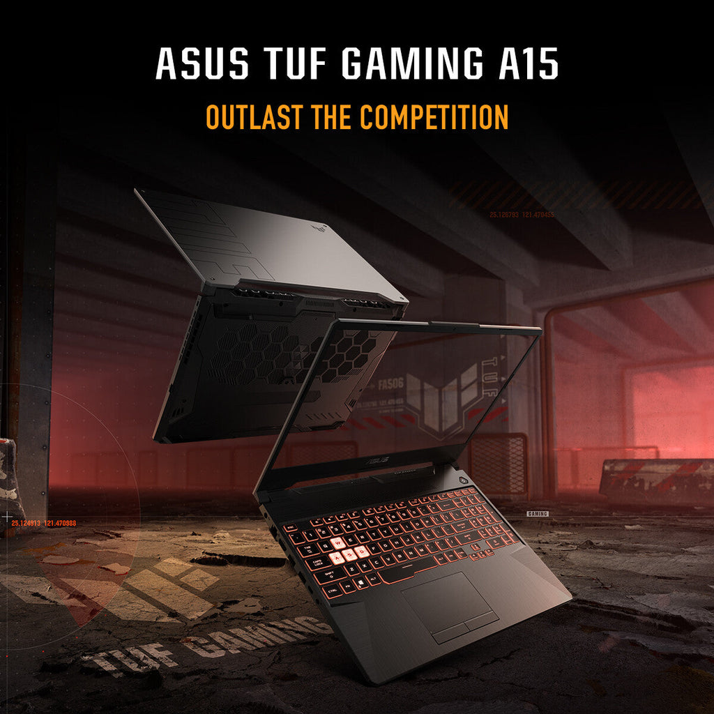 ASUS TUF Gaming A15 Laptop - 39.6 cm (15.6") - AMD Ryzen™ 7 7435HS - 16 GB DDR5-SDRAM - 512 GB SSD - NVIDIA GeForce RTX 3050 - Wi-Fi 6 - Windows 11 Home - Black
