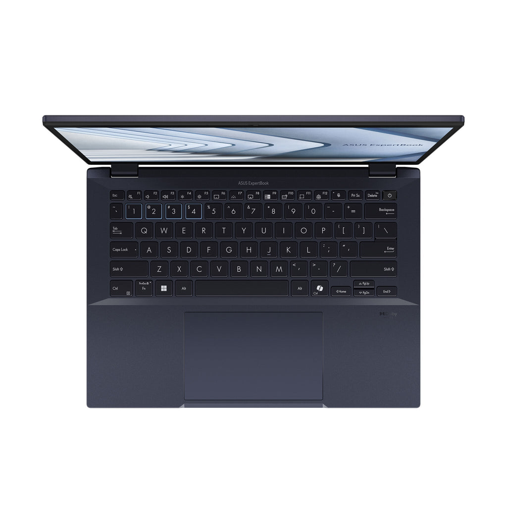 ASUS ExpertBook B5 Laptop - 35.6 cm (14") - Touchscreen - Intel Core Ultra 7 155U - 32 GB DDR5-SDRAM - 1 TB SSD - Wi-Fi 6E - Windows 11 Pro - Black