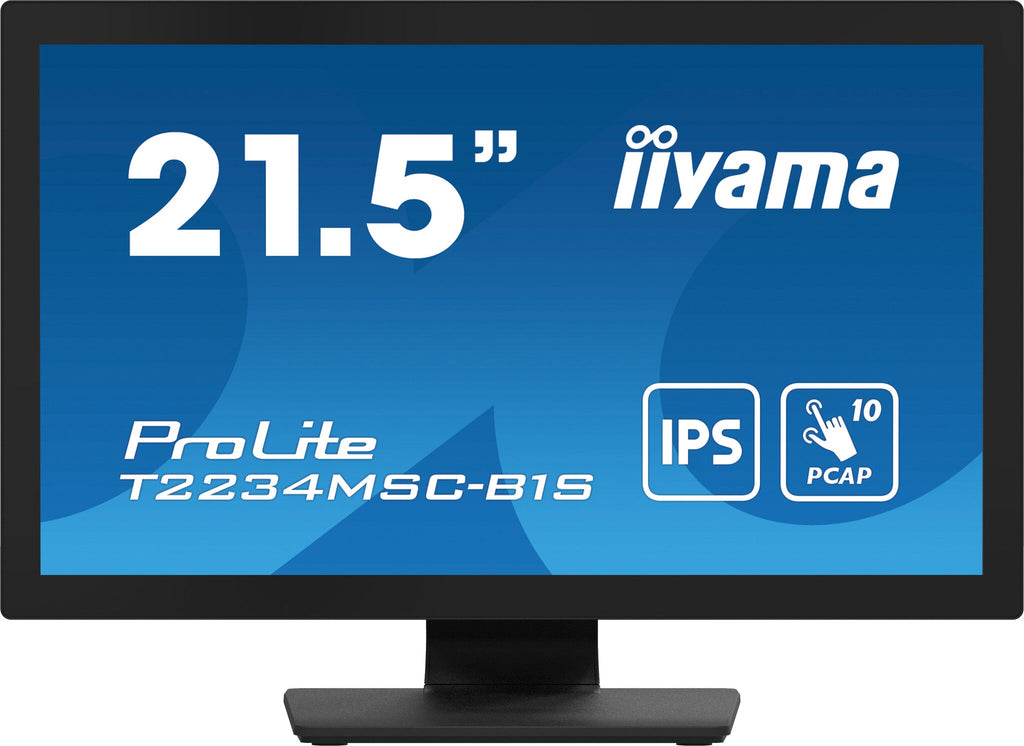 iiyama ProLite T2234MSC-B1S - 54.6 cm (21.5") - 1920 x 1080 pixels Full HD Touchscreen Monitor