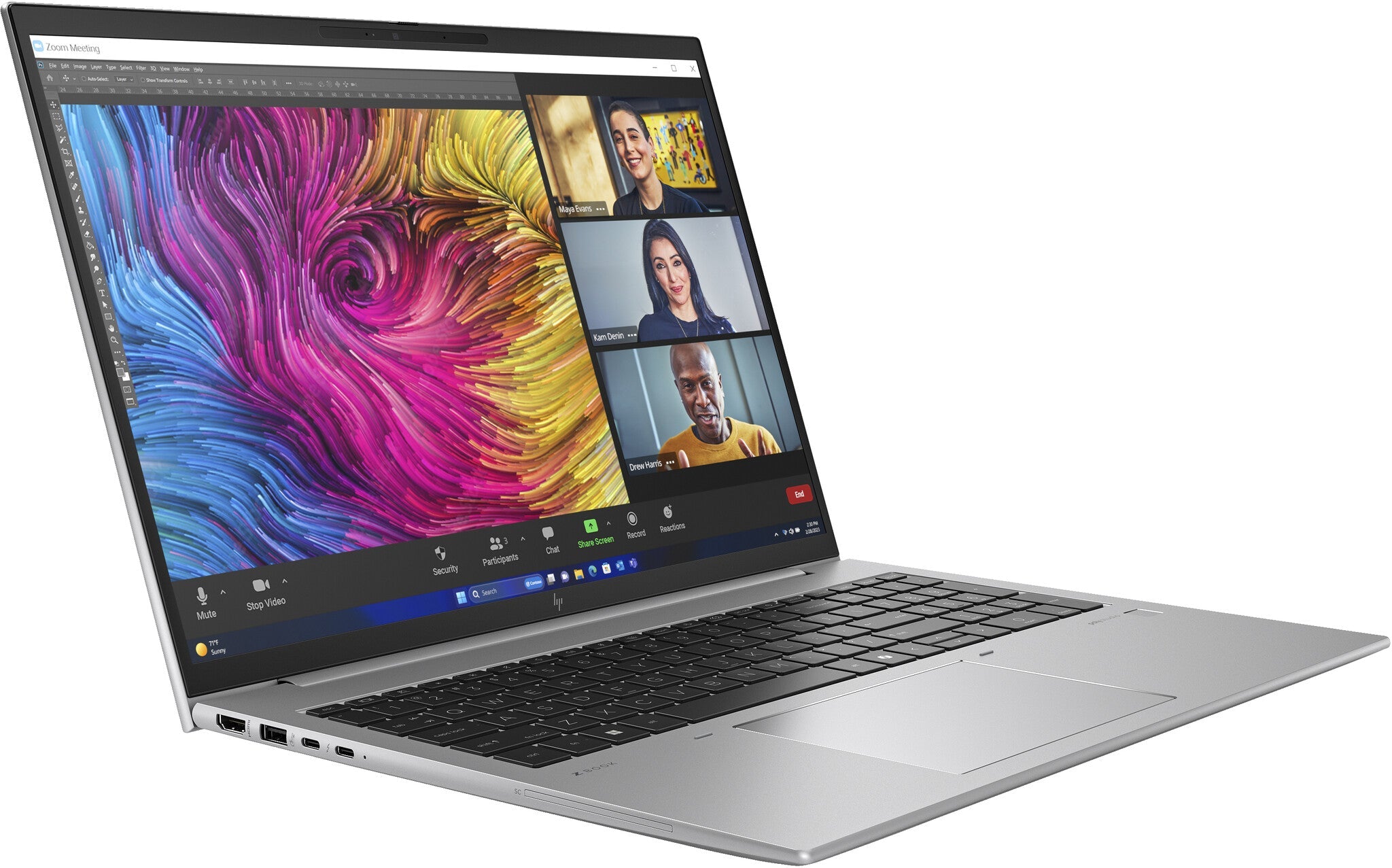 HP ZBook Firefly 16 G11 Mobile workstation - 40.6 cm (16") - Intel Core Ultra 7 155H - 32 GB DDR5-SDRAM - 1 TB SSD - NVIDIA RTX A500 - Wi-Fi 6E - Windows 11 Pro - Silver