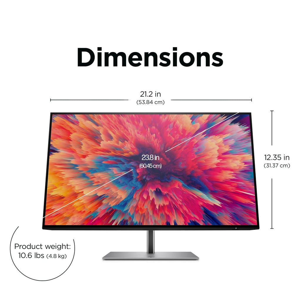 HP Z24Q G3 - 60.5 cm (23.8") - 2560 x 1440 pixels QHD Monitor