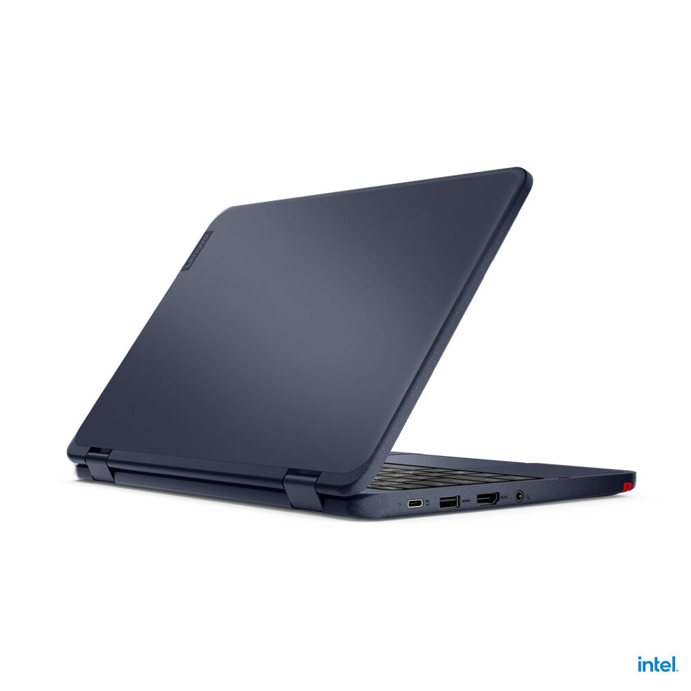 Lenovo 500w Gen 3 Hybrid (2-in-1) - 29.5 cm (11.6") - Touchscreen - Intel® Celeron® N5100 - 4 GB LPDDR4x-SDRAM - 128 GB SSD - Wi-Fi 6 - Windows 11 Pro - Blue
