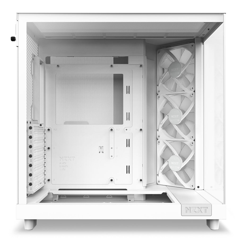 NZXT H6 Flow RGB - ATX Mid Tower Case in White