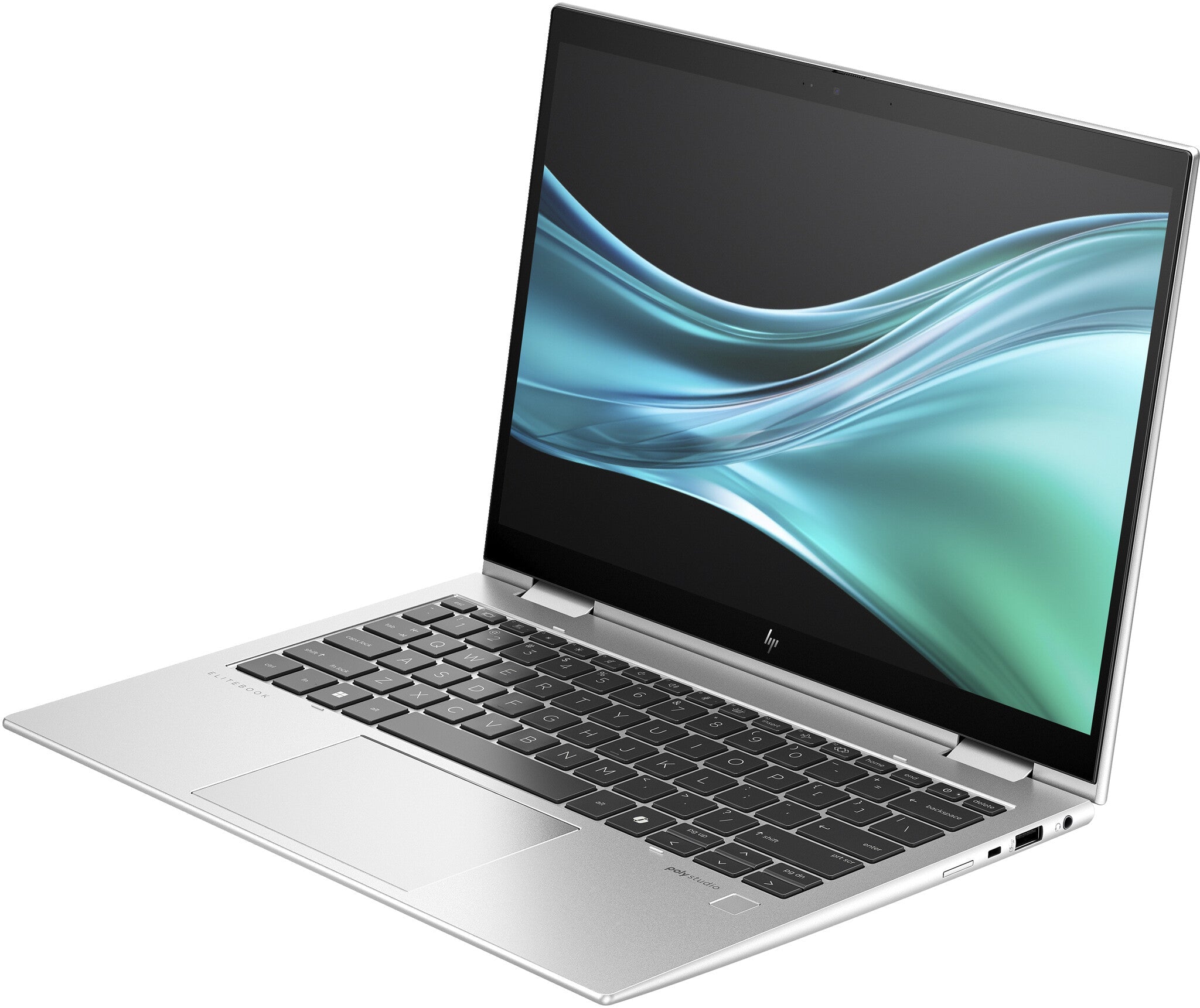 HP Elite x360 830 G11 Hybrid (2-in-1) - 33.8 cm (13.3") - Touchscreen - Intel Core Ultra 7 155U - 16 GB LPDDR5x-SDRAM - 512 GB SSD - Wi-Fi 6E - Windows 11 Pro - Silver