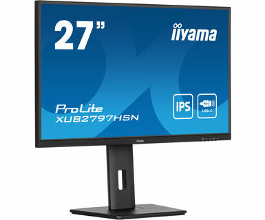 iiyama ProLite XUB2797QSU-B1 - 61 cm (24") - 2560 x 1440 pixels Wide Quad HD LED Monitor
