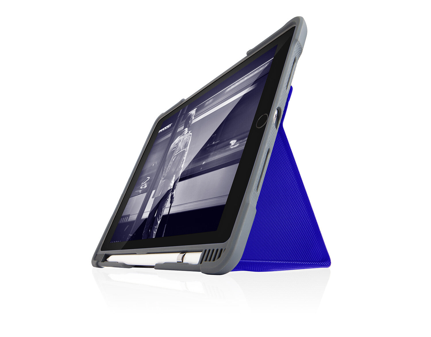 STM Dux Plus Duo Folio Case for 10.2" iPad in Blue
