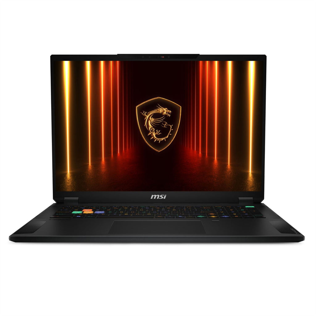 MSI Stealth 18 HX AI Laptop - 45.7 cm (18") - Intel Core Ultra 9 275HX - 64 GB DDR5-SDRAM - 2 TB SSD - NVIDIA GeForce RTX 5080 - Wi-Fi 7 - Windows 11 Home - Black