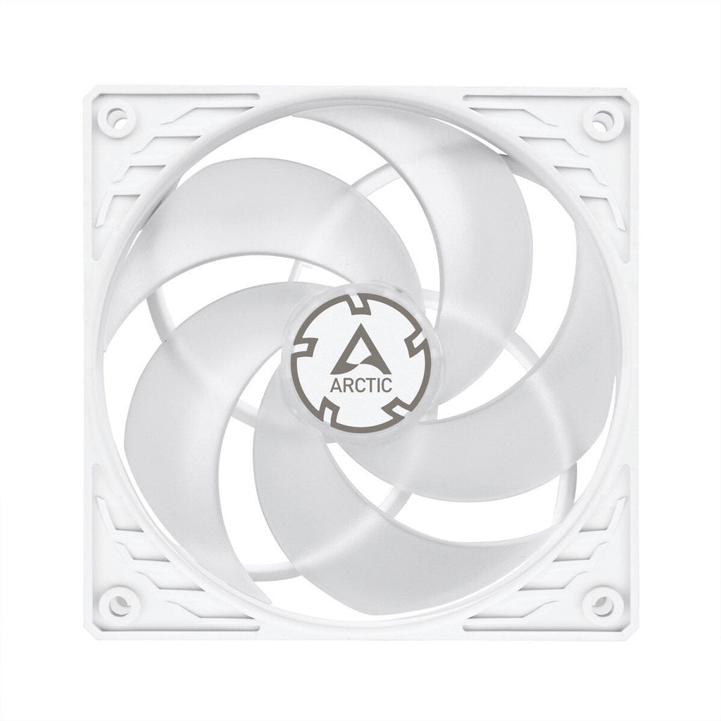 ARCTIC P12 PWM PST - Computer Case Fan in White / Transparent - 120mm