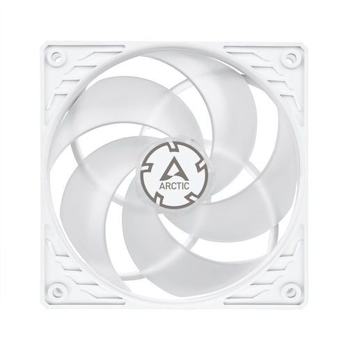 ARCTIC P12 PWM PST - Computer Case Fan in White / Transparent - 120mm