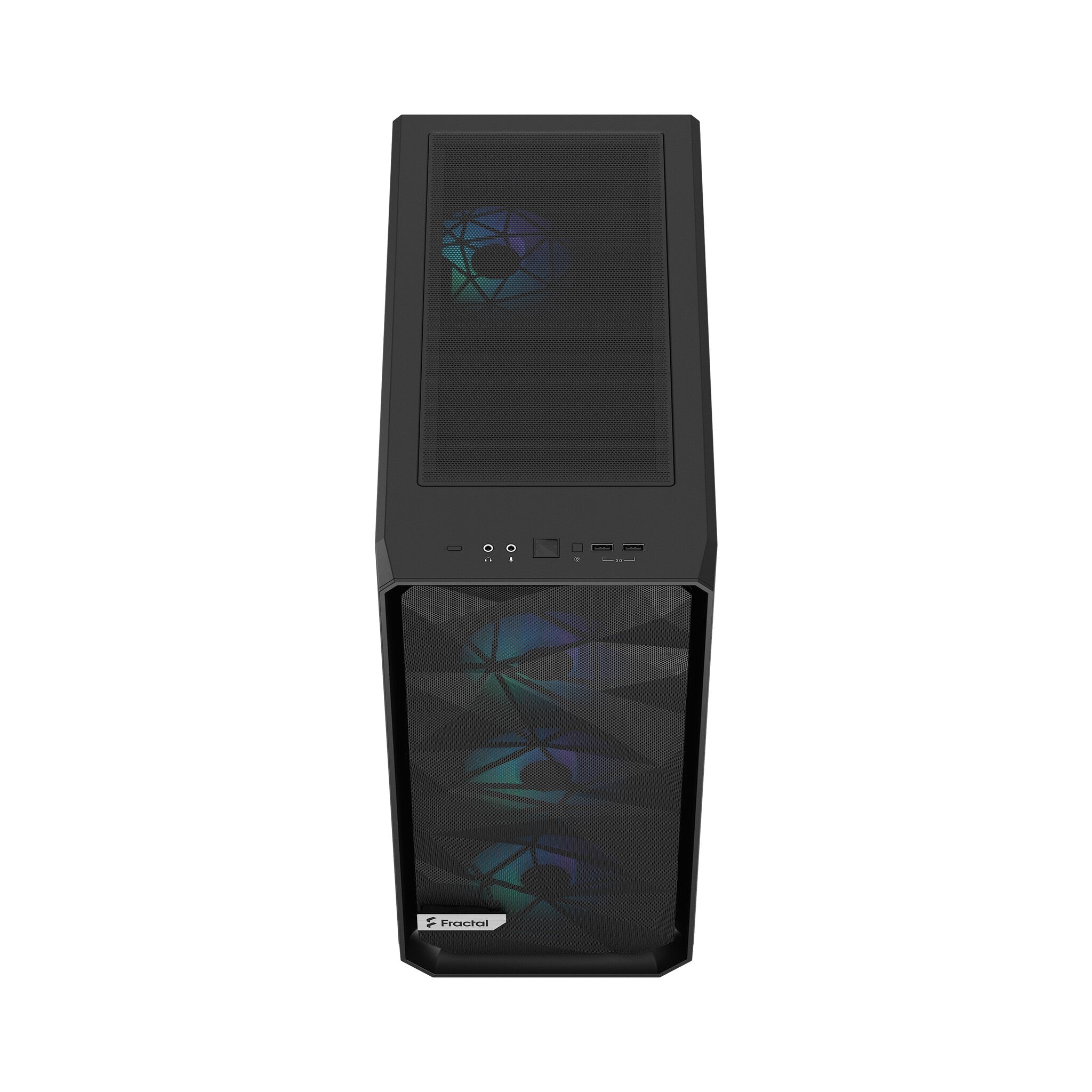 Fractal Design Meshify 2 Compact Lite RGB - ATX Mid Tower Case in Black
