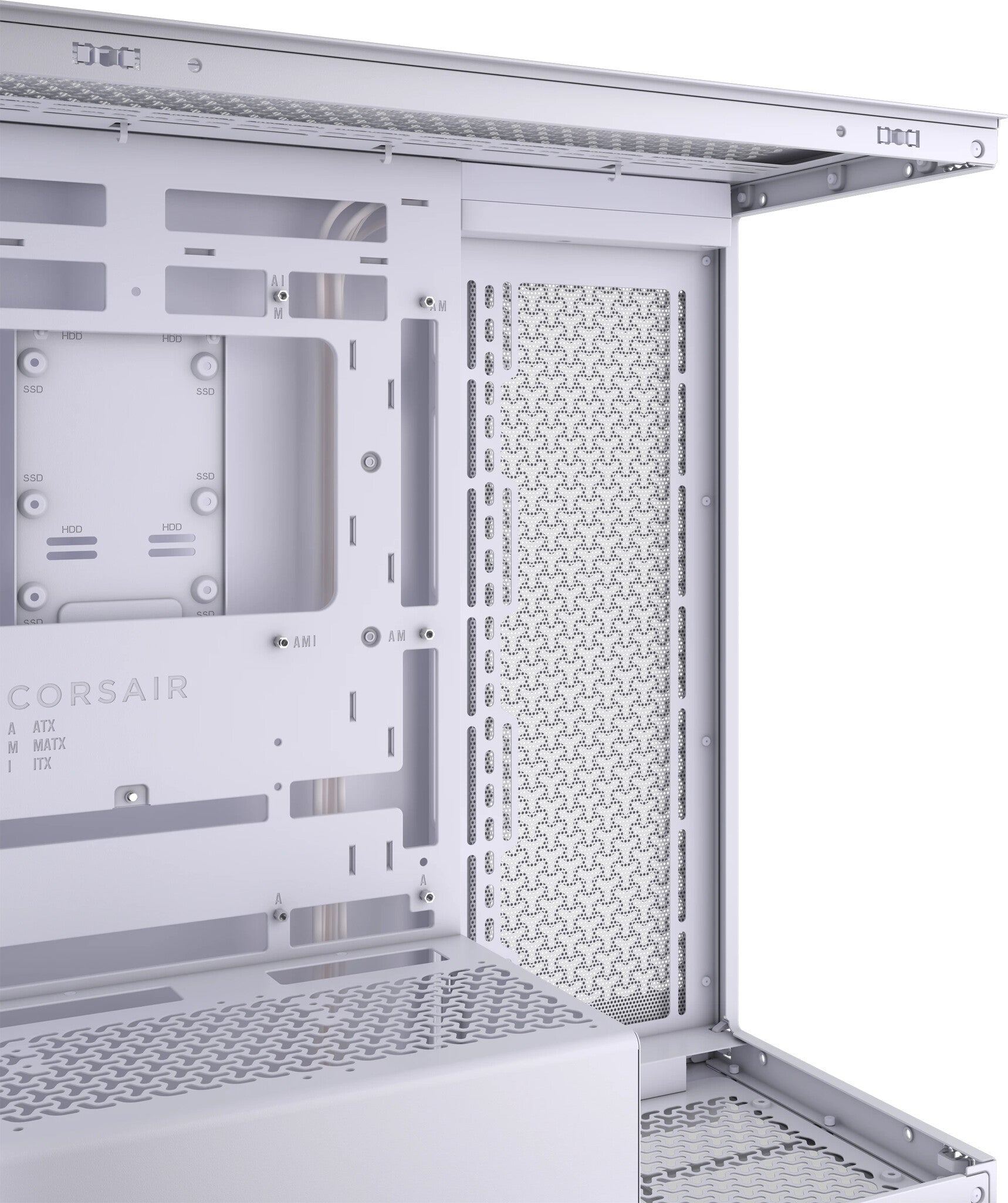 Corsair 3500X - ATX Mid Tower Case in White
