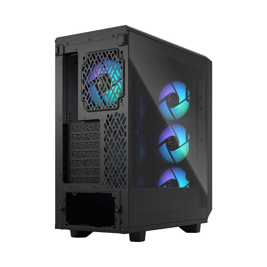 Fractal Design Meshify 2 Compact Lite RGB - ATX Mid Tower Case in Black