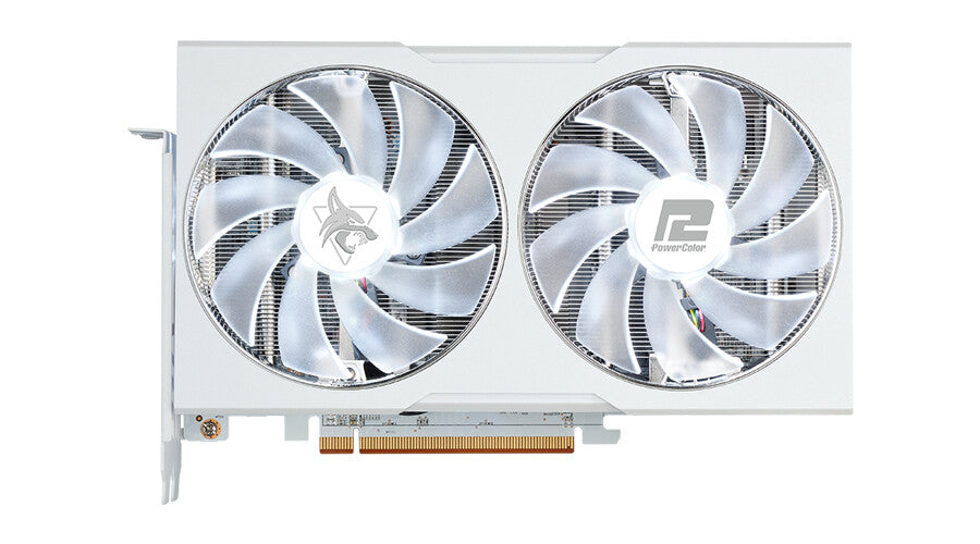 PowerColor Hellhound "Spectral White" - AMD 8 GB GDDR6 Radeon RX 6650 XT graphics card