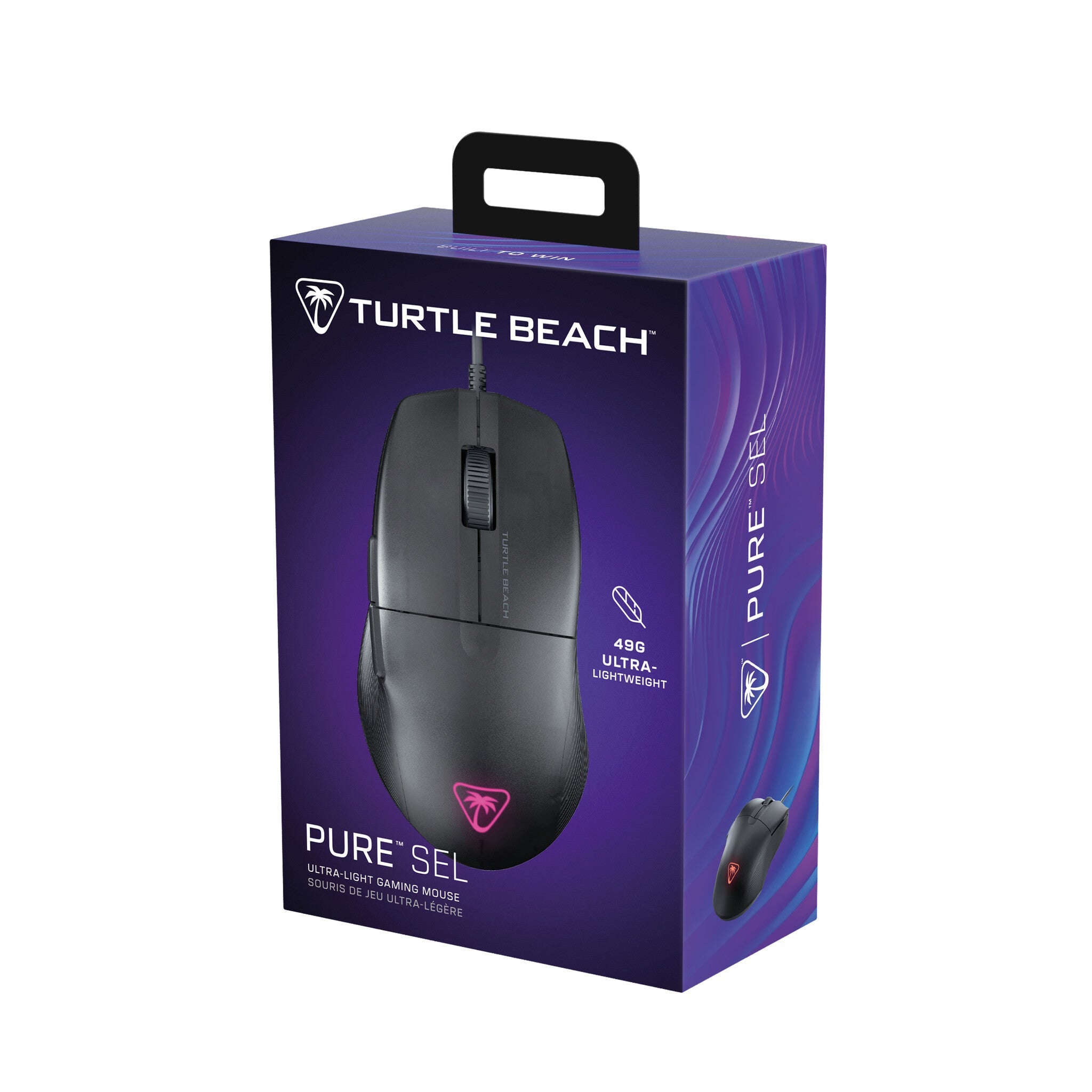 Turtle Beach Pure SEL - Ultra-Light RGB Gaming Mouse in Black - 8,000 DPI