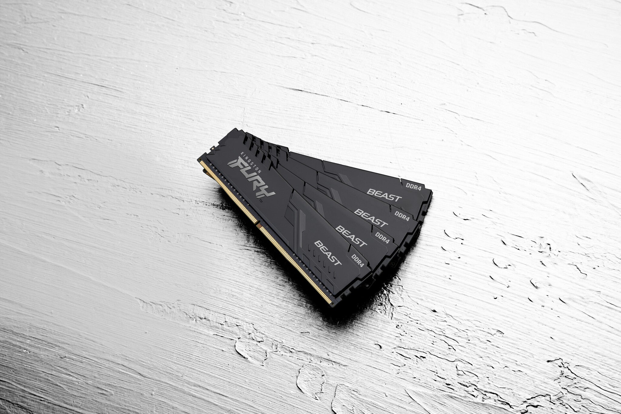 Kingston Technology FURY Beast - 64 GB 4 x 16 GB 3200MT/s DDR4 memory module