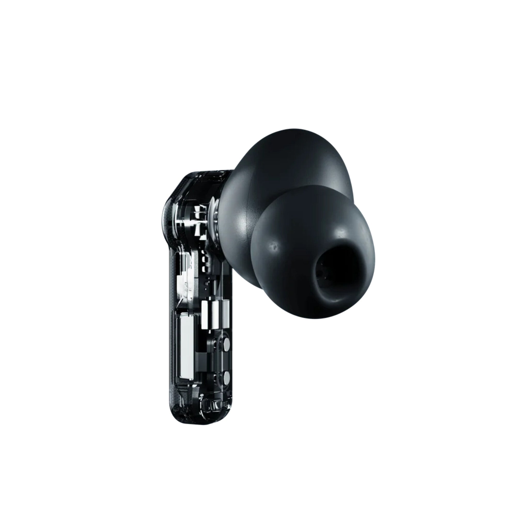Nothing Ear (a) - True Wireless Stereo (TWS) In-ear Bluetooth Earbuds in Transparent / Black