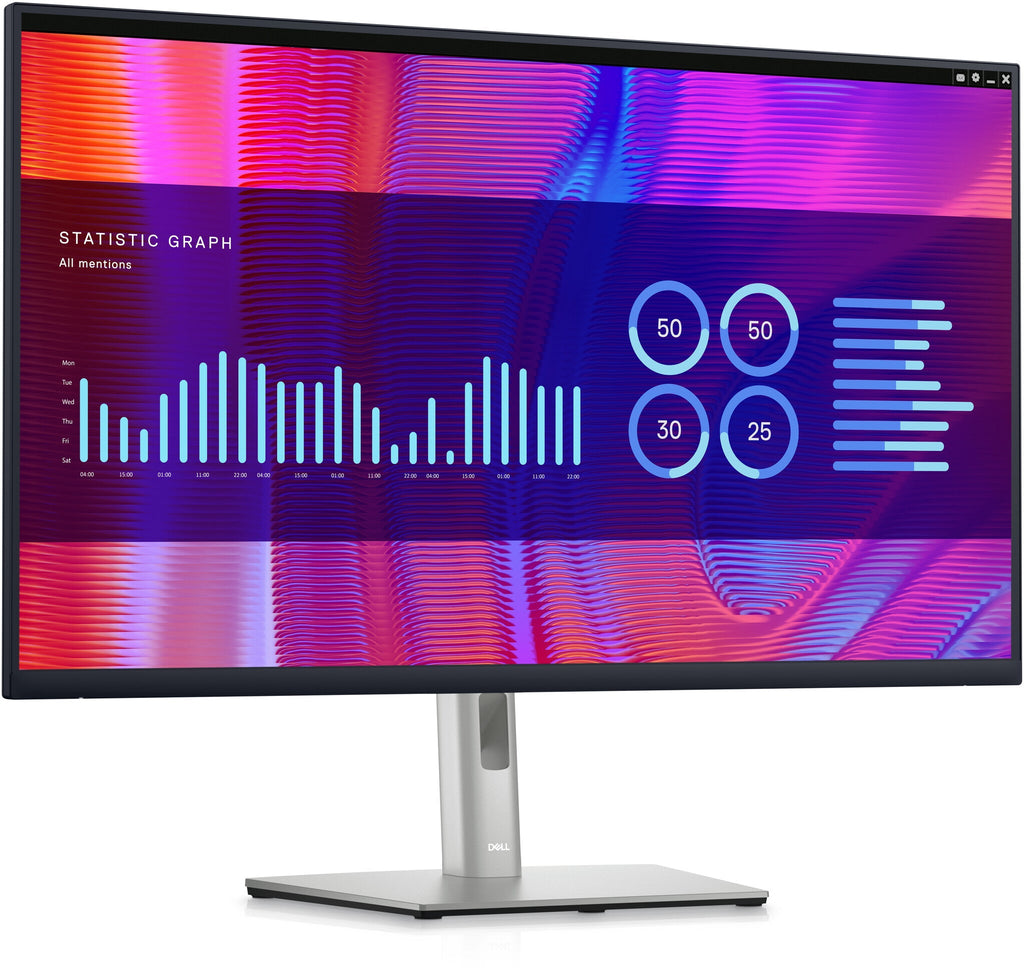 DELL P Series P3223DE - 80 cm (31.5") - 2560 x 1440 pixels Quad HD LCD Monitor