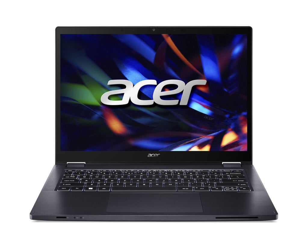 Acer TravelMate P4 Spin 14 - 35.6 cm (14") - Intel® Core™ i5-1335U - 8 GB DDR4-SDRAM - 256 GB SSD - Wi-Fi 6E - Windows 11 Pro Education - Blue