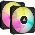 Corsair iCUE AF120 RGB SLIM - Computer Case Fan in Black - 120mm