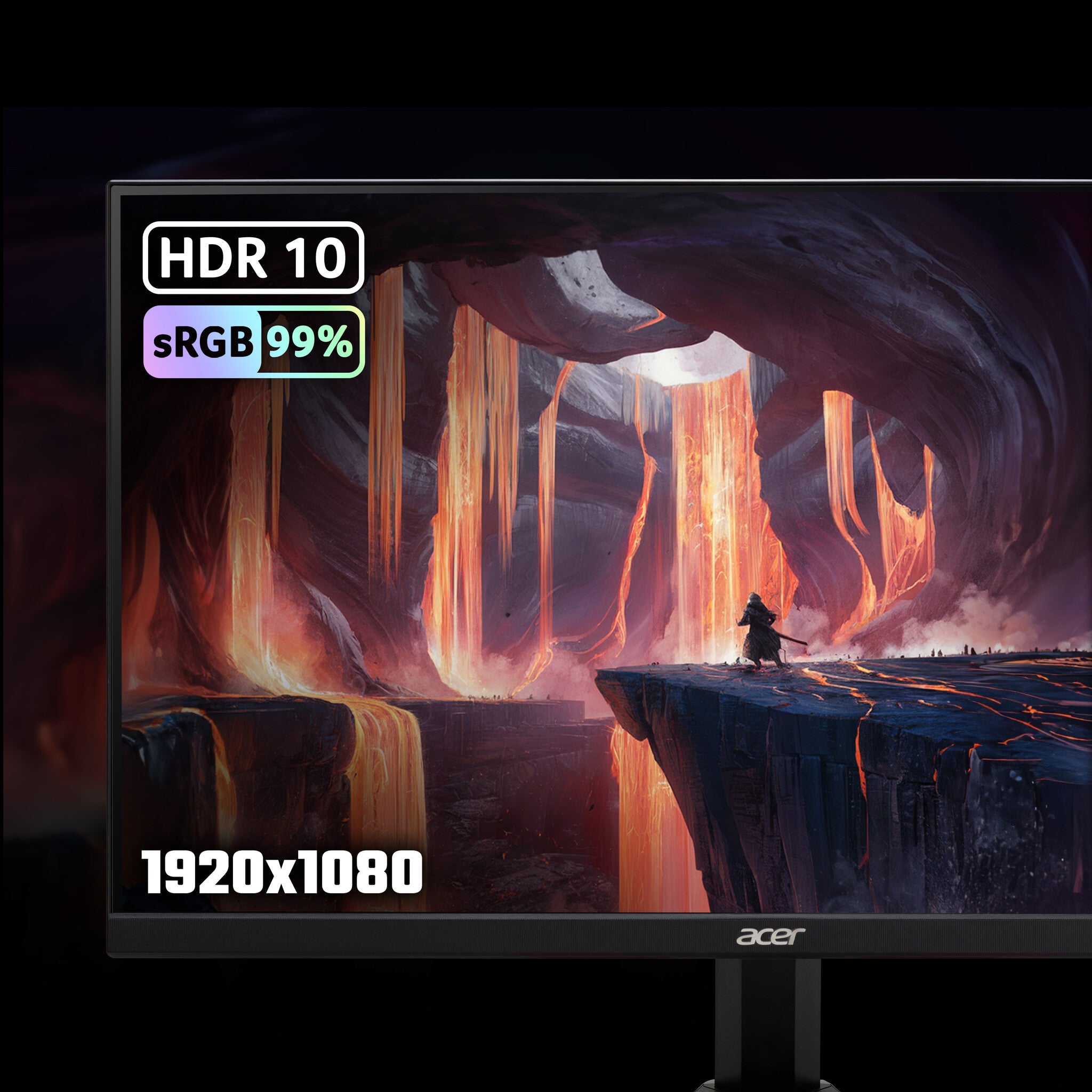 Acer NITRO VG1 KG241YM3 - 60.5 cm (23.8") - 1920 x 1080 pixels FHD LED Monitor